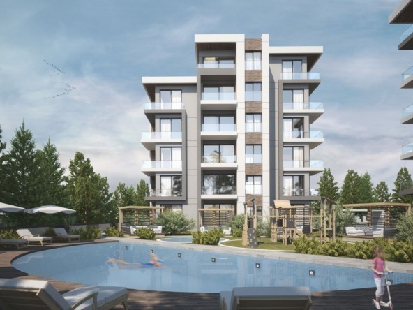 Luxury 1-Bedroom (1+1) Residences in Antalya’s Altintas District