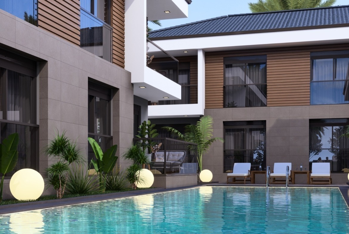 Apartments 3+1 in Altinkale area in Dosemealti