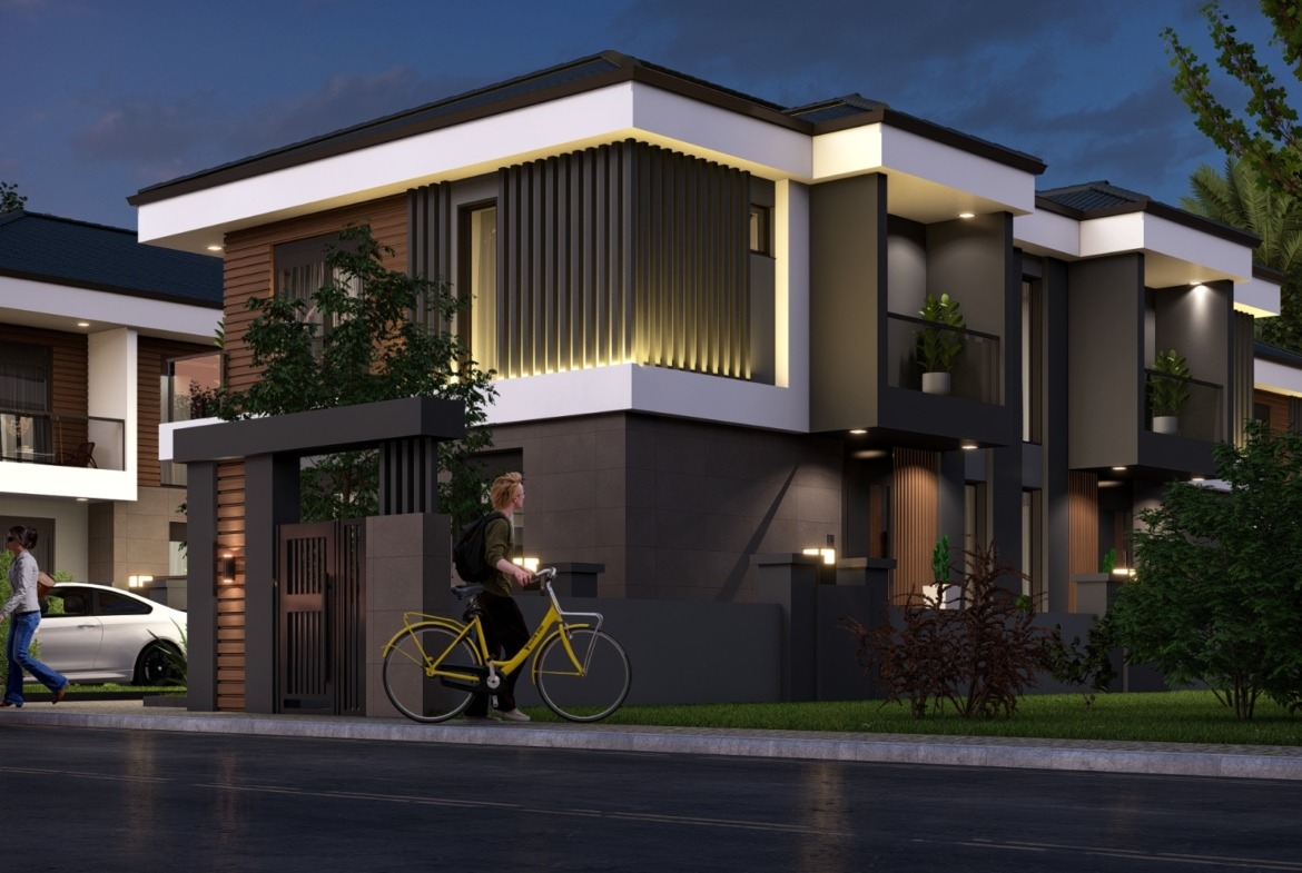 Apartments 3+1 in Altinkale area in Dosemealti