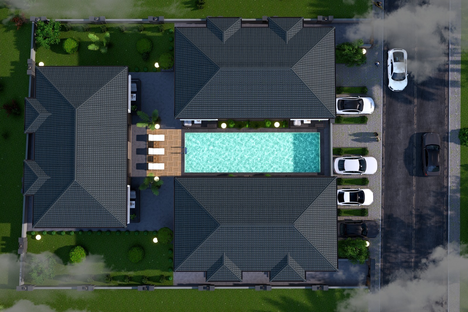 Apartments 3+1 in Altinkale area in Dosemealti