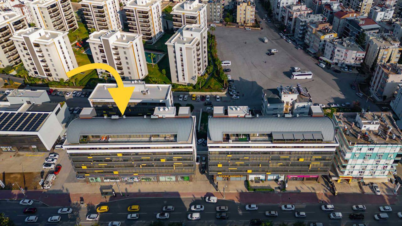 Commercial Offices in Central Yenigun, Muratpasa