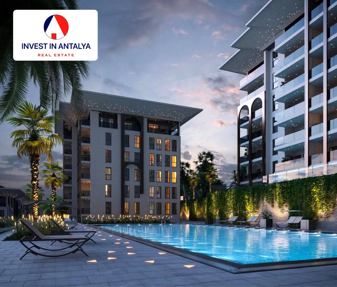 Seaside 3-Bedroom (3+1) Apartments in Alanya