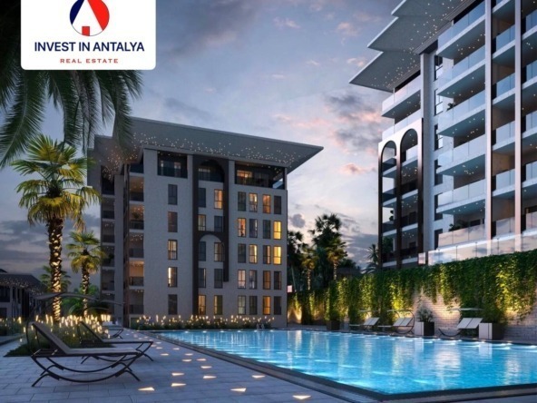 Seaside 1-Bedroom (1+1) Apartments in Alanya
