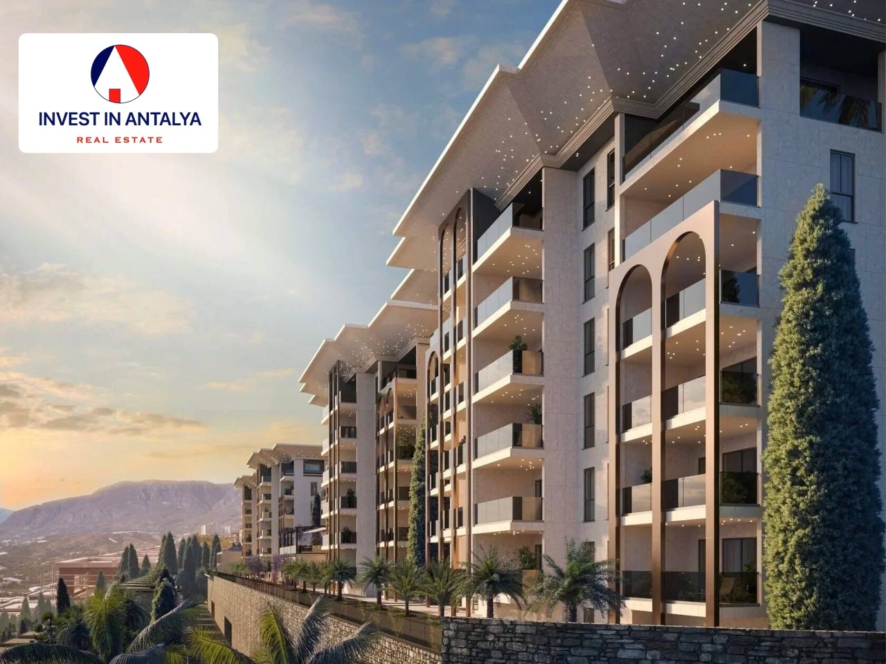 Seaside 3-Bedroom (3+1) Apartments in Alanya