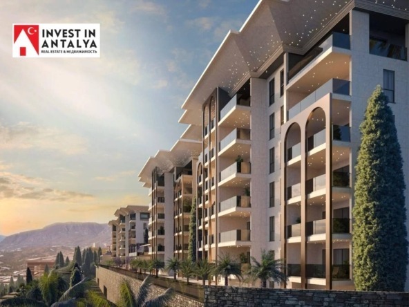 Sky Diamond Modern 2-Bedroom (2+1) Apartments